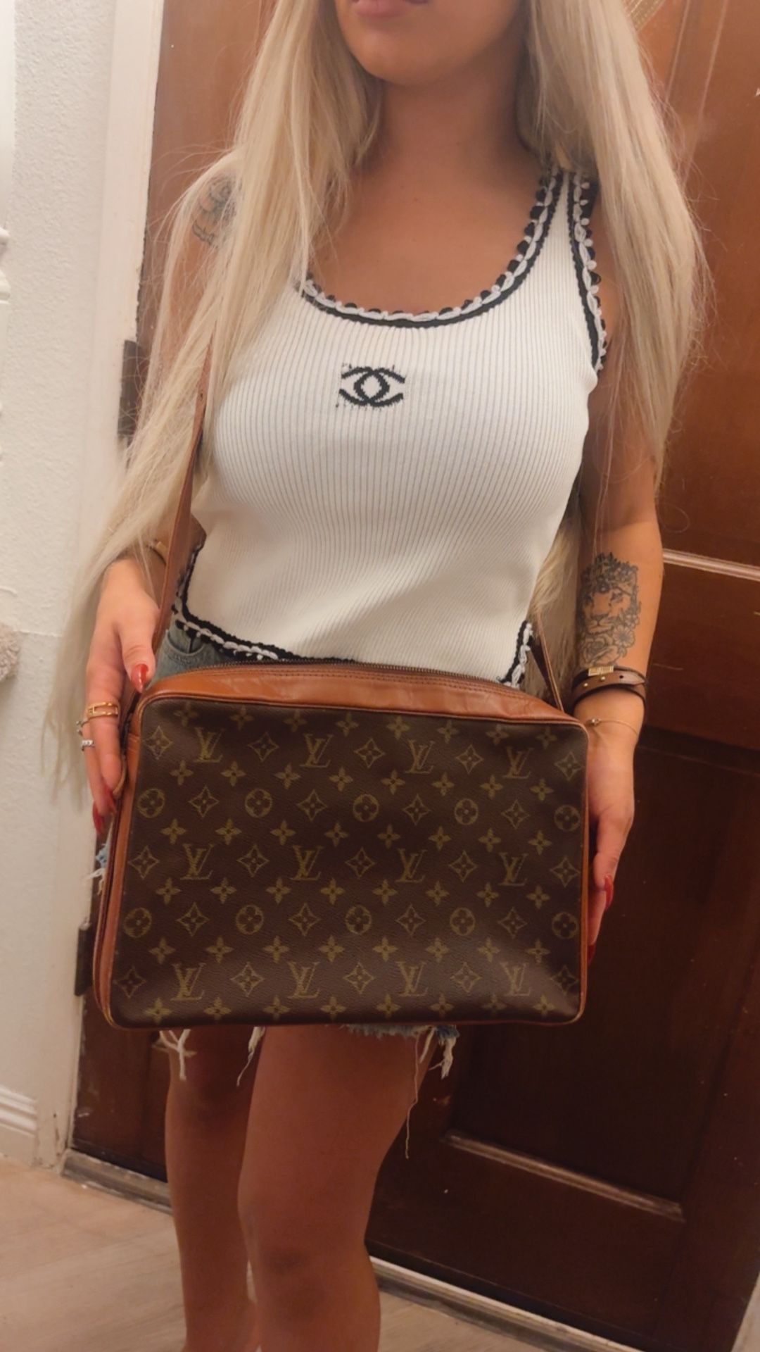 Louis Vuitton Crossbody Vintage Bag 