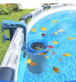 New Above Ground Pool Skimmer Comes with 3 Socks Easy Setup Wall Mount Surface Skimmer Kit, Removable Sk