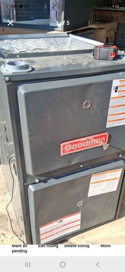 New gmec96 goodman furnace