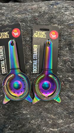 2 Thyme & Table Cocktail Strainers