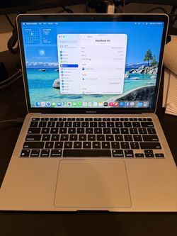 Apple MacBook Air 13-Inch 256GB m1 2020