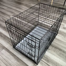 Wire Collapsible Dog Crate with Cover