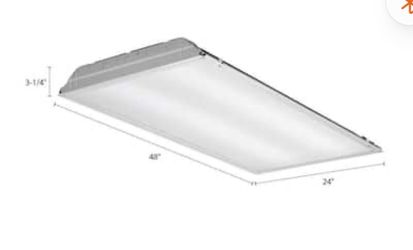 Lithonia Lighting 2 ft. x 4 ft. LED 120V Commercial Grade-  Salvaged Items 
