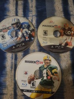 PS3 Sports Games $5 Each