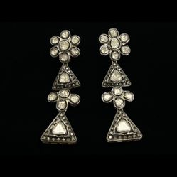Polki Earrings 