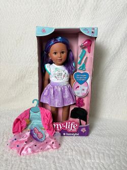 My Life As Poseable Hairstylist Doll Playset