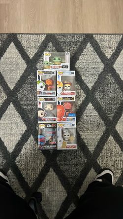 Funko Pops 7pc