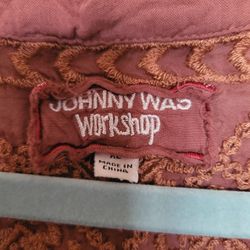 Johnny Was Brown Tunic XL (Woman)