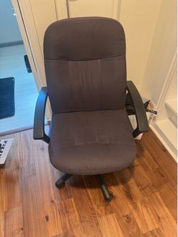 Desk and chair