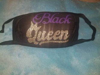 Black Queen face mask