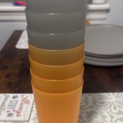 Plastic reusable cups
