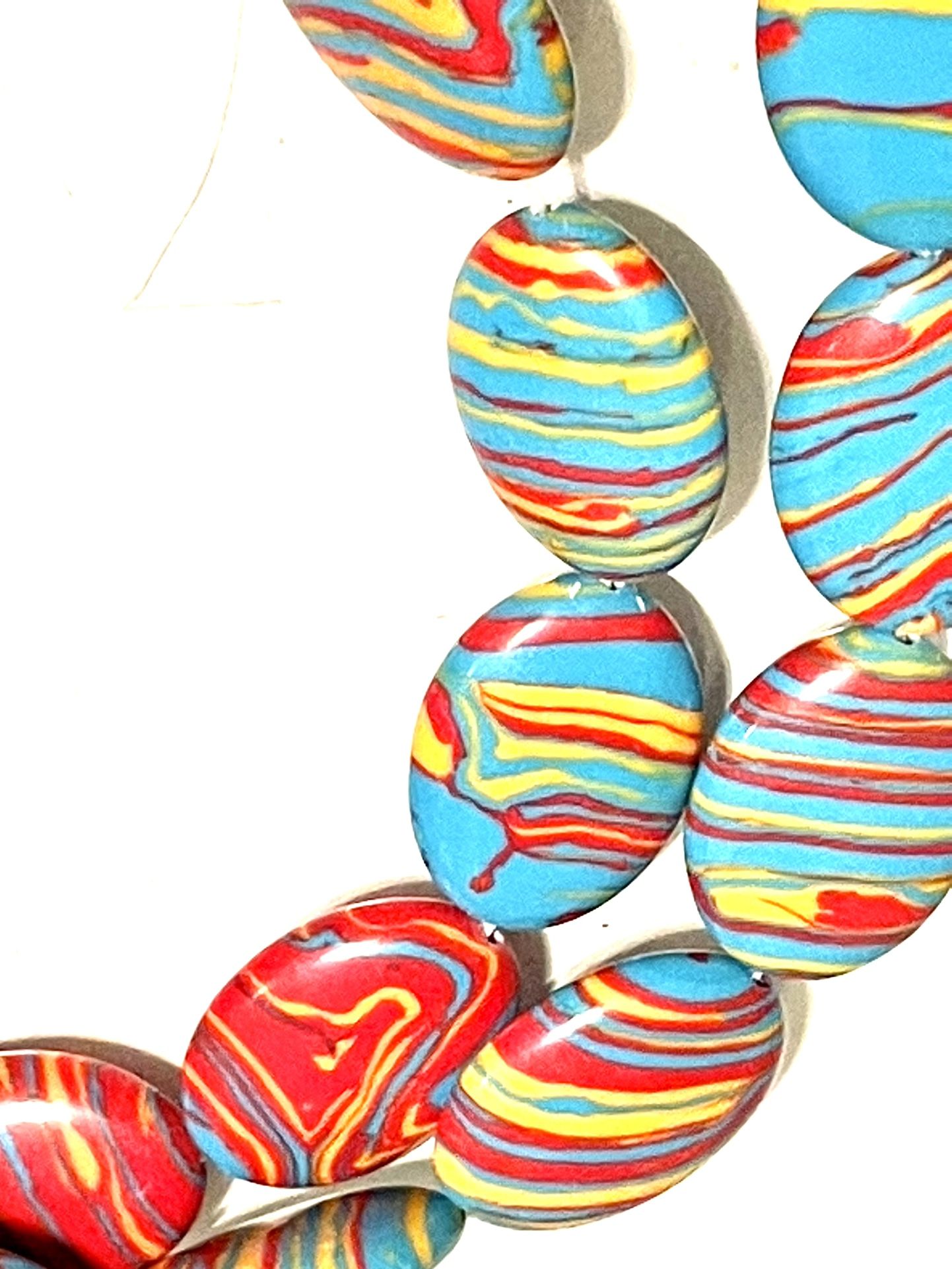 Strand Of Candy Stone Beads