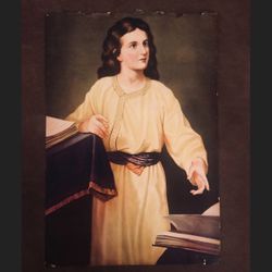 Antique Religious Print Early 1900s GC 7 X 10”
