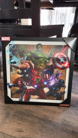 Marvel Avengers Framed Wall Art Print