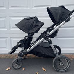 Baby jogger city select single/double stroller