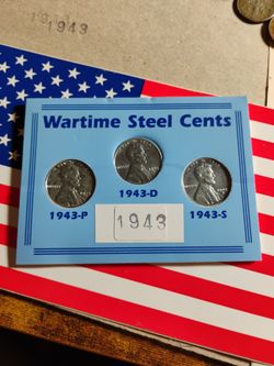 1) 1943 PDS Uncirculated Set For Sale