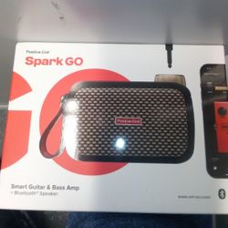 Brand New Positive Grid Spark Go Bluetooth Speaker/Smart Guitar & Bass Amp 
