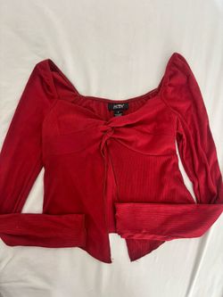 Red/Burgundy Top