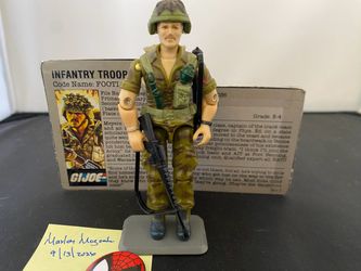 Vintage 1985 GI Joe Footloose