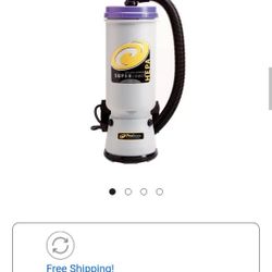 Comercial Backpack Vacuum Good Working Condition 