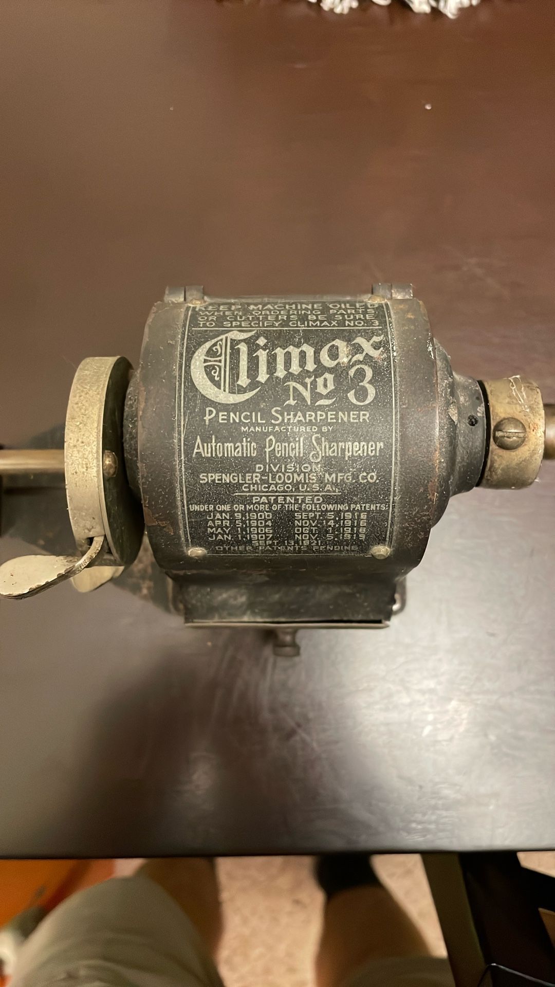 Antique Pencil Sharpener