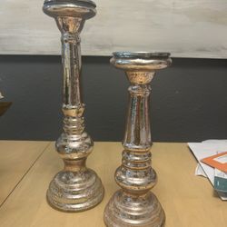 Two Candle Holders 