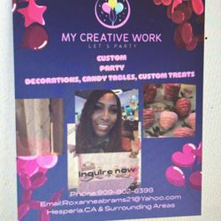 My Creative Work party