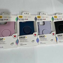 Brand New Otterbox Otter Pop Socket Phone Case for iPhone 12/12pro ,black, Lilac ,Pink