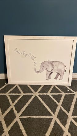 Dream Big Little One Elephant Picture