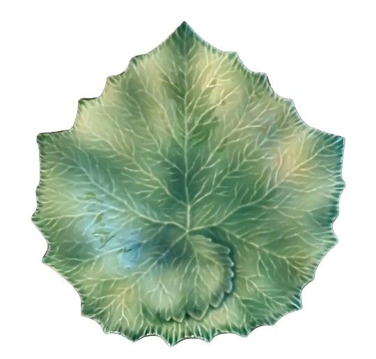 Williams - Sonoma 10 inch Cabbage Green Leaf Plate Dish Made In Italy