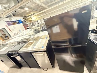 Summit Black stainless kitchenette
