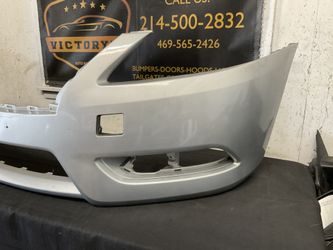 2013 nissan outlet sentra front bumper