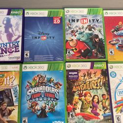 8 Xbox 360 Kinect Games 