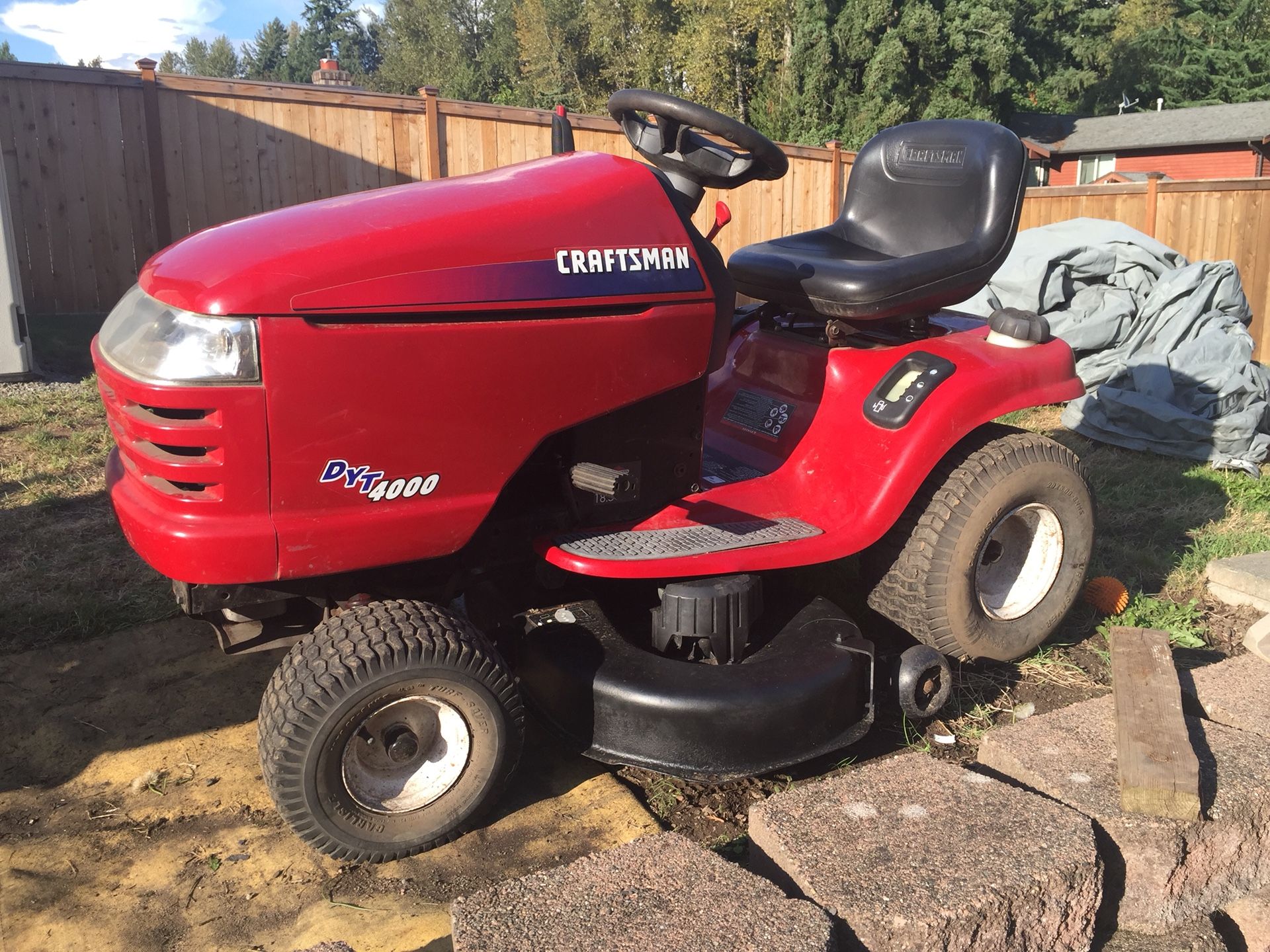 Craftsman DYT 4000! Riding lawn mower! for Sale in Kent, WA OfferUp