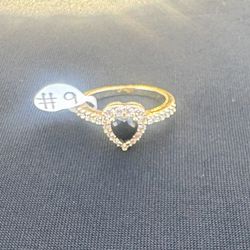 Black Heart Ring 