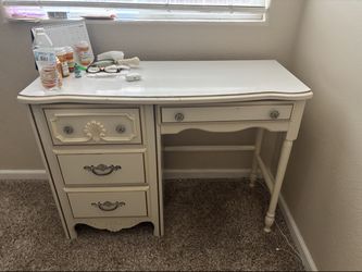 White Vanity Desk / Writing Desk