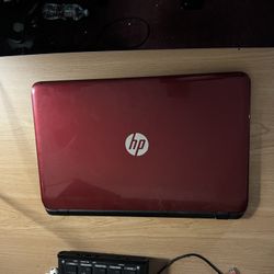 📣 HP Pavilion 15" Laptop (Red) - Budget Friendly