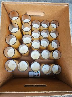 25 Decorative flameless LED candles