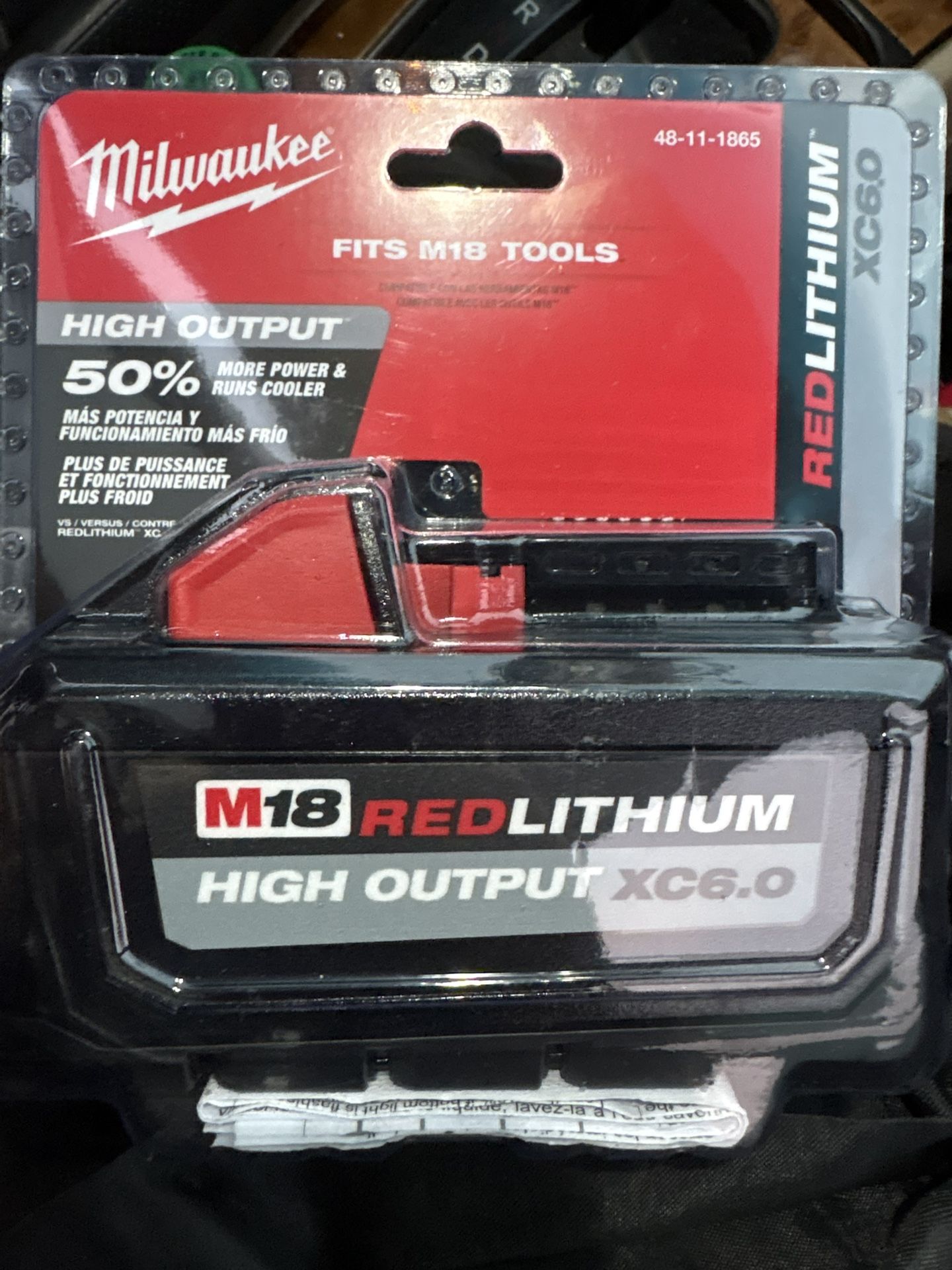 Milwaukee Battery