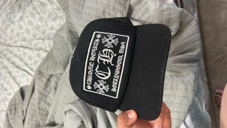 Chrome heart trucker hat