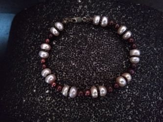Fresh water pear bracelet