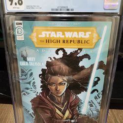Star Wars The High Republic 2 cgc 9.8