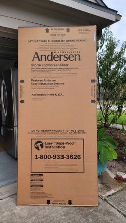 Andersen Storm and Screen Door