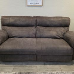 Two Reclining Sofas And Recliner