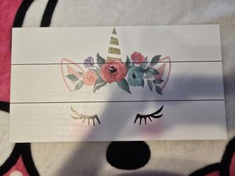 Girls Unicorn Wall Decor