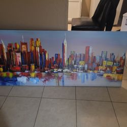 BIG NEW YORK PAINTED ART