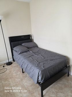 Twin bedframe and Mattress