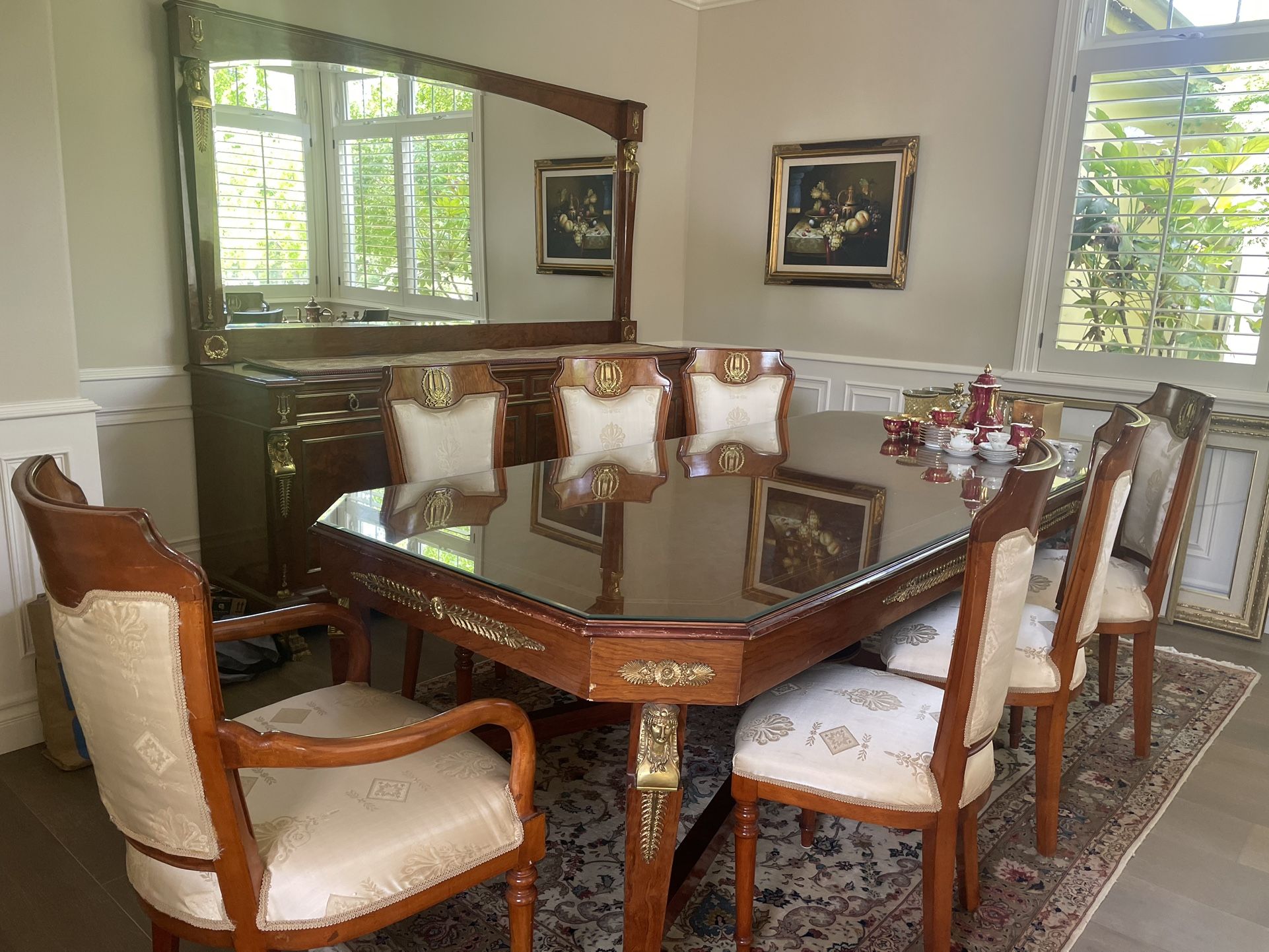 Dinning Room Set And Buffet