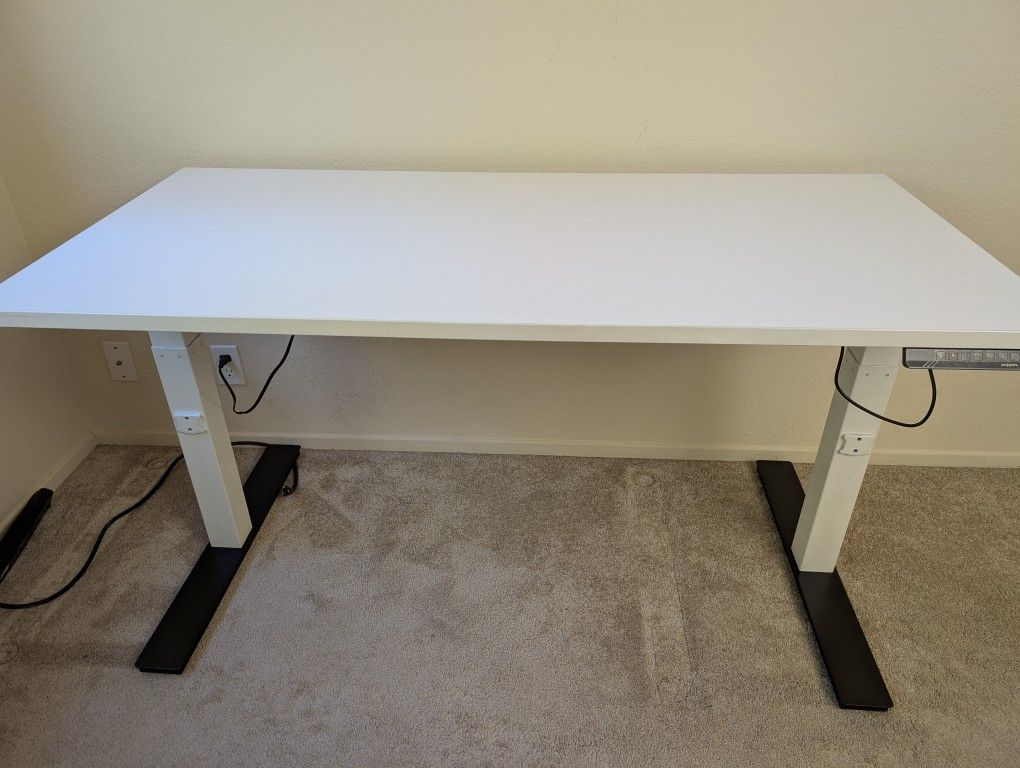 Poppin Electric Adjustable Desk
