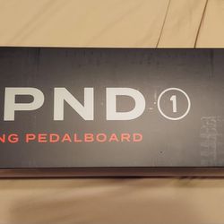 D'Addario XPND Expandable Guitar Pedal Pedalboard NEW